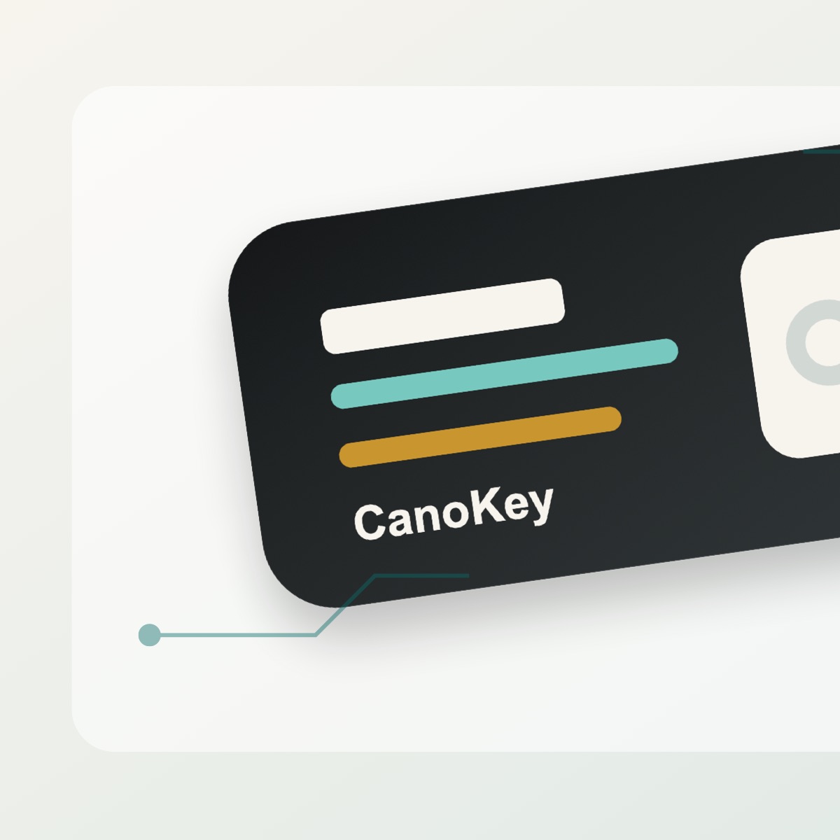 Representative CanoKey device render