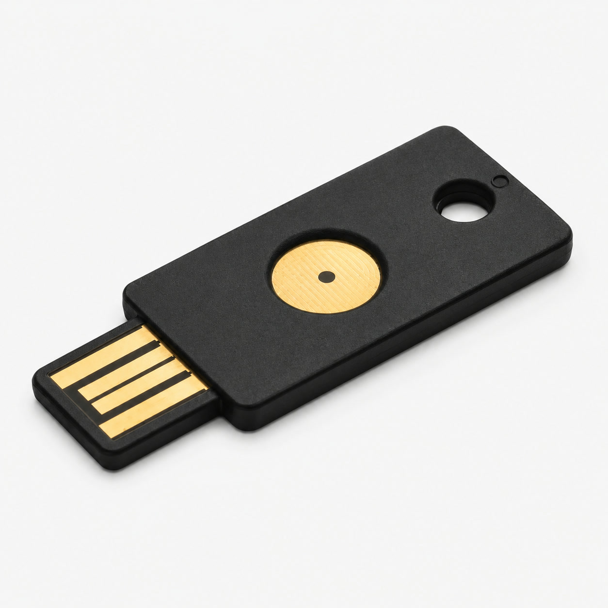 CanoKey hardware security key with logo